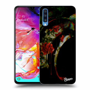 Picasee ULTIMATE CASE pro Samsung Galaxy A70 A705F - Roses black