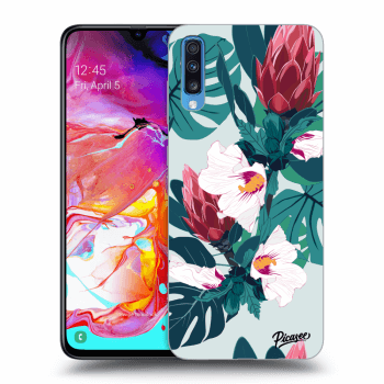 Picasee ULTIMATE CASE pro Samsung Galaxy A70 A705F - Rhododendron