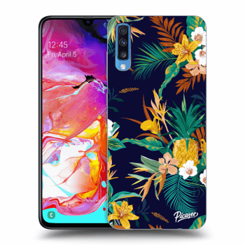 Picasee ULTIMATE CASE pro Samsung Galaxy A70 A705F - Pineapple Color