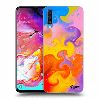 Etui na Samsung Galaxy A70 A705F - Bubbles