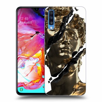 Etui na Samsung Galaxy A70 A705F - Golder