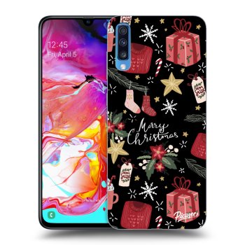 Picasee ULTIMATE CASE pro Samsung Galaxy A70 A705F - Christmas