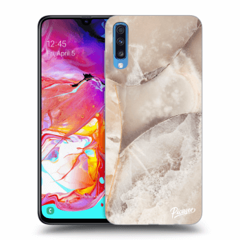 Etui na Samsung Galaxy A70 A705F - Cream marble