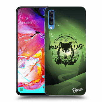 Picasee ULTIMATE CASE pro Samsung Galaxy A70 A705F - Wolf life