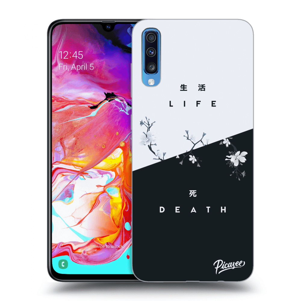Picasee ULTIMATE CASE pro Samsung Galaxy A70 A705F - Life - Death