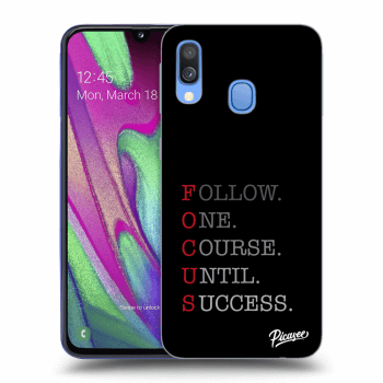 Picasee ULTIMATE CASE pro Samsung Galaxy A40 A405F - Focus
