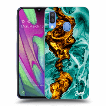 Picasee ULTIMATE CASE pro Samsung Galaxy A40 A405F - Goldsky
