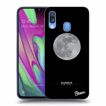 Etui na Samsung Galaxy A40 A405F - Moon Minimal