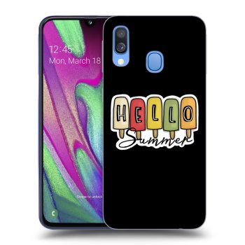 Etui na Samsung Galaxy A40 A405F - Ice Cream