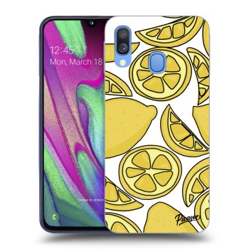 Etui na Samsung Galaxy A40 A405F - Lemon