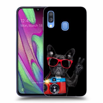 Etui na Samsung Galaxy A40 A405F - French Bulldog