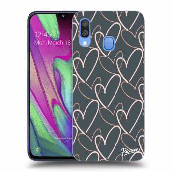 Etui na Samsung Galaxy A40 A405F - Lots of love