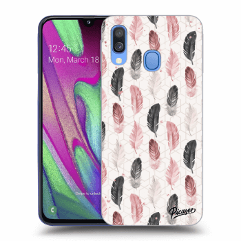 Picasee ULTIMATE CASE pro Samsung Galaxy A40 A405F - Feather 2