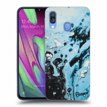 Etui na Samsung Galaxy A40 A405F - Organic blue