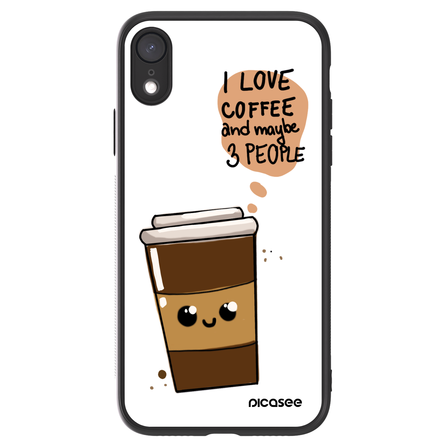 Picasee ULTIMATE CASE na Apple iPhone XR - Cute coffee