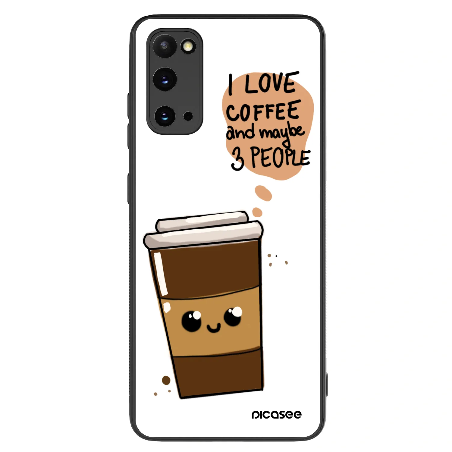 Picasee ULTIMATE CASE na Samsung Galaxy S20 G980F - Cute coffee