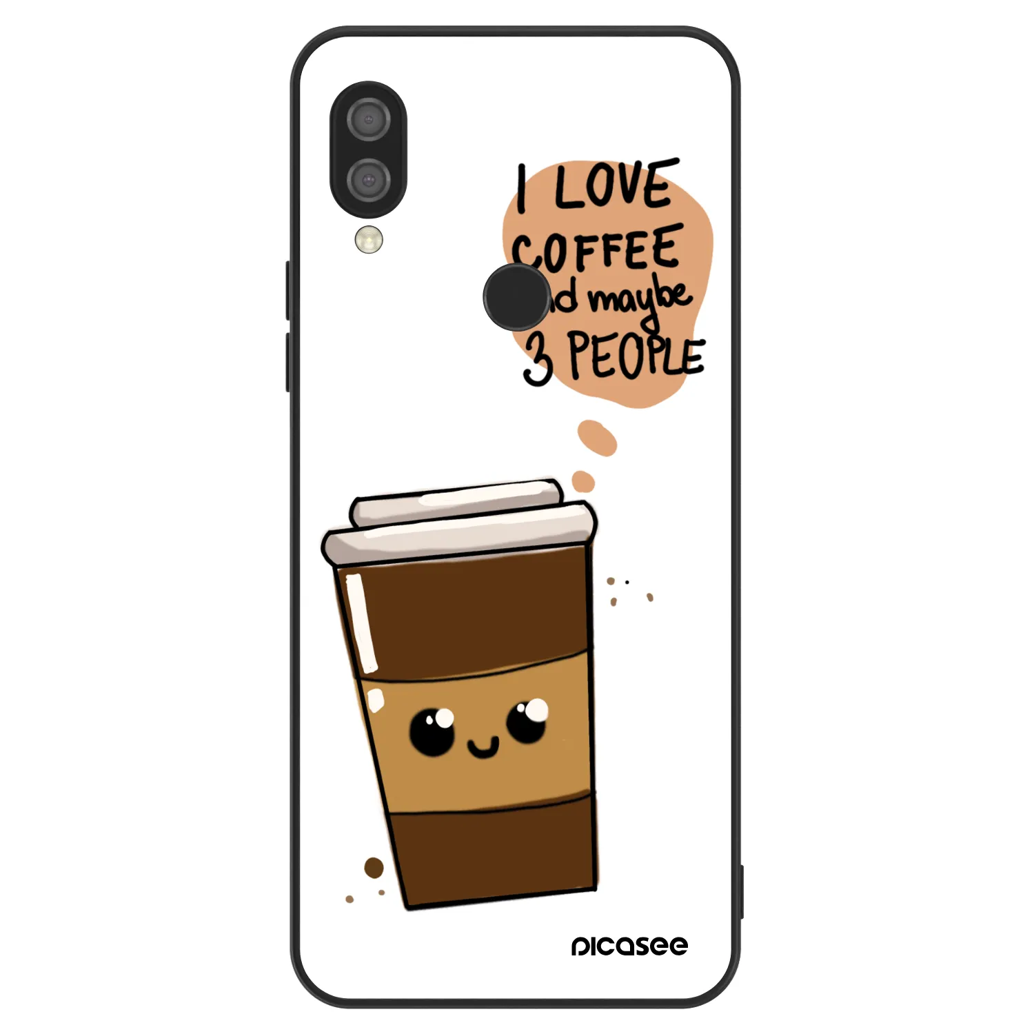 Picasee ULTIMATE CASE na Xiaomi Redmi 7 - Cute coffee