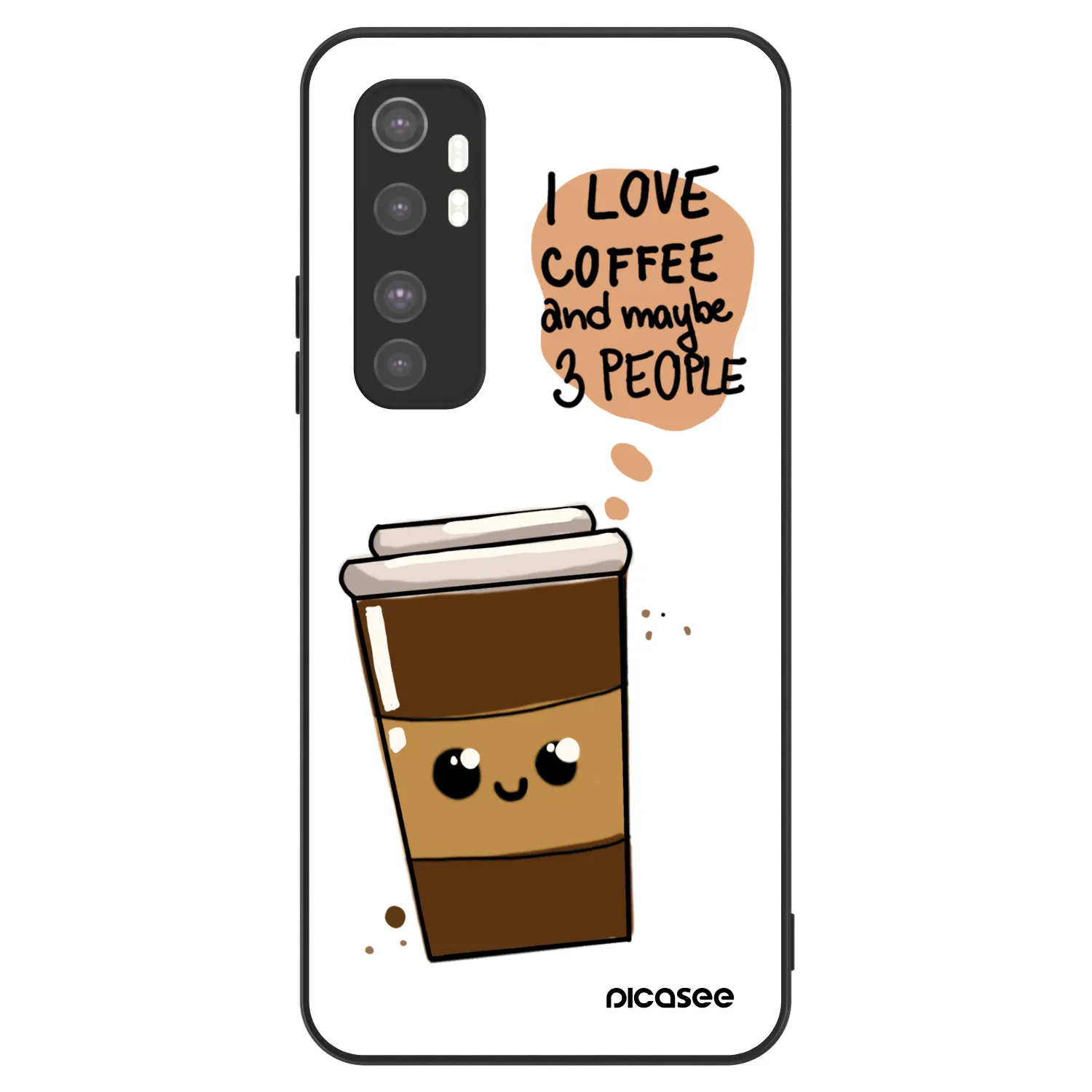 Picasee ULTIMATE CASE na Xiaomi Mi Note 10 Lite - Cute coffee