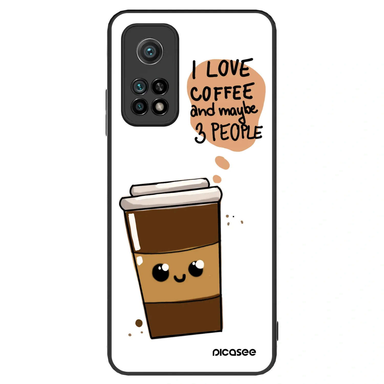 Picasee ULTIMATE CASE na Xiaomi Mi 10T Pro - Cute coffee