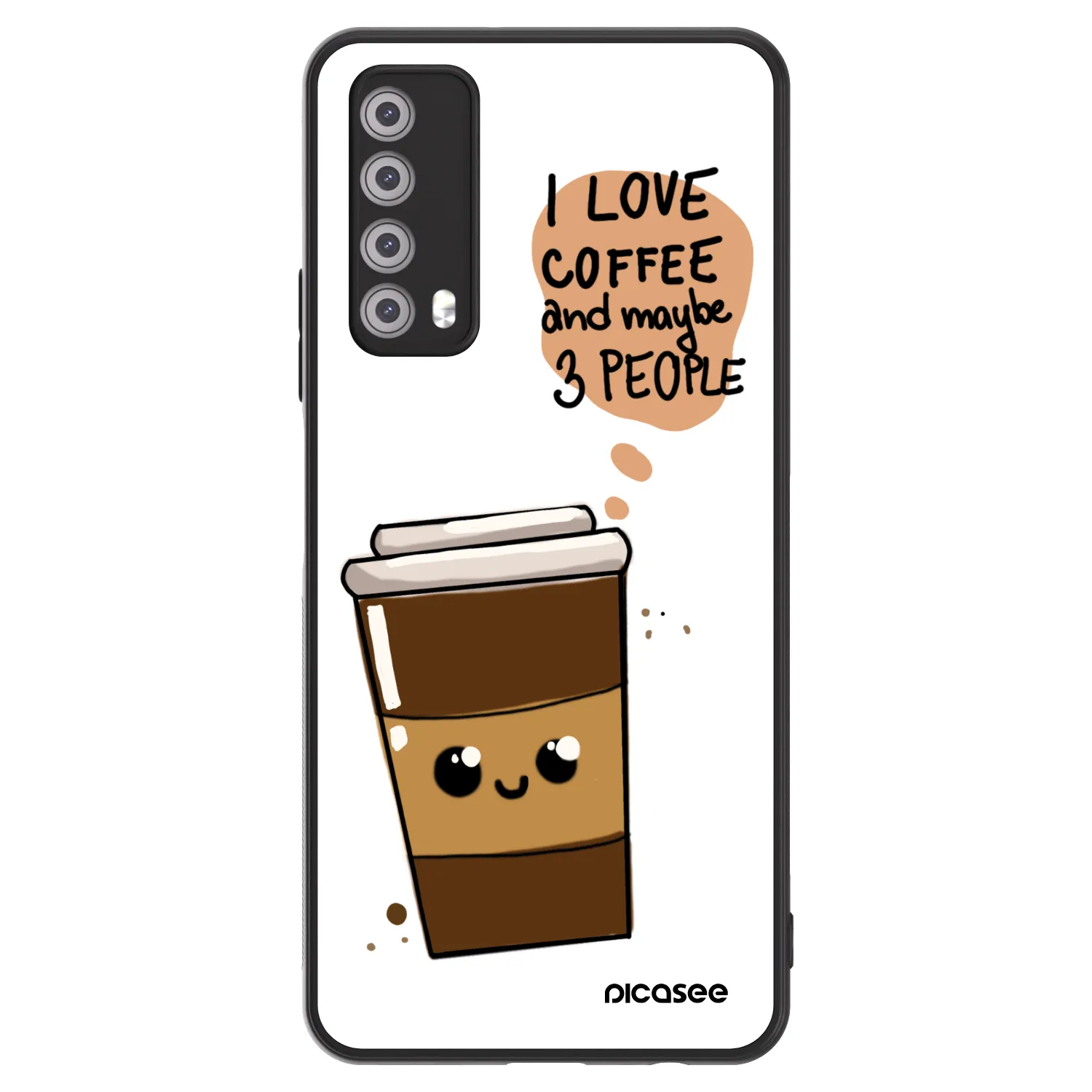 Picasee ULTIMATE CASE na Huawei P Smart 2021 - Cute coffee