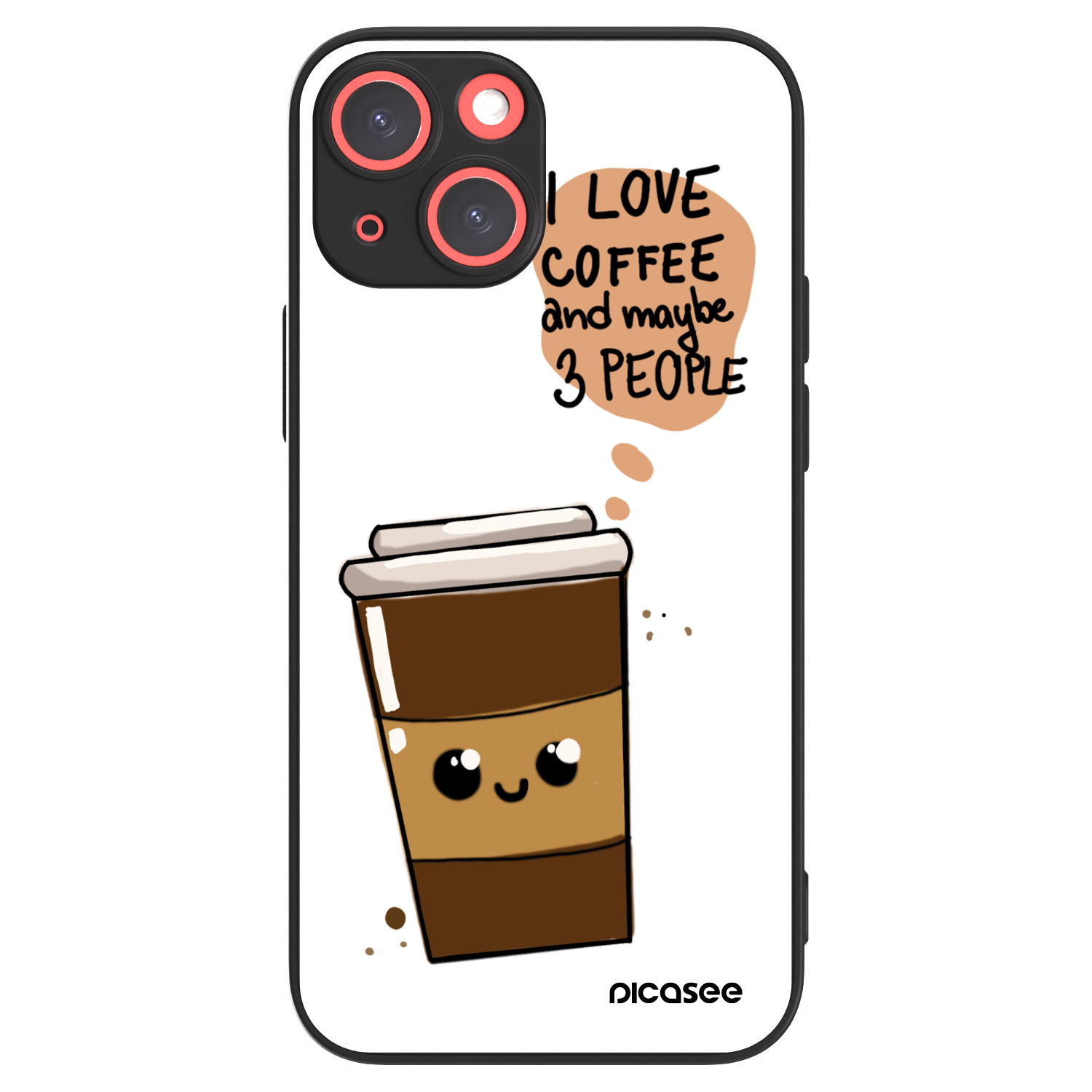 Picasee ULTIMATE CASE na Apple iPhone 13 mini - Cute coffee