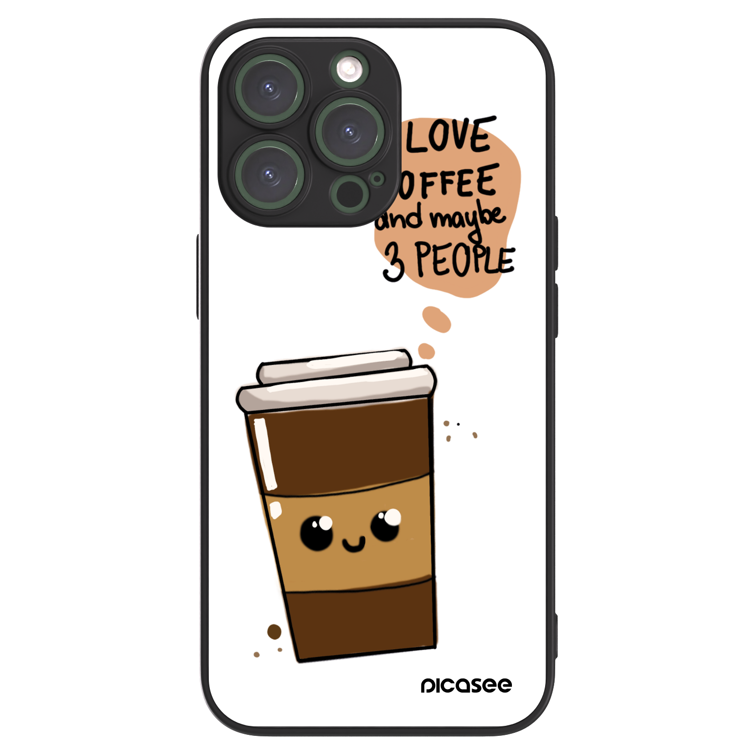 Picasee ULTIMATE CASE na Apple iPhone 13 Pro - Cute coffee