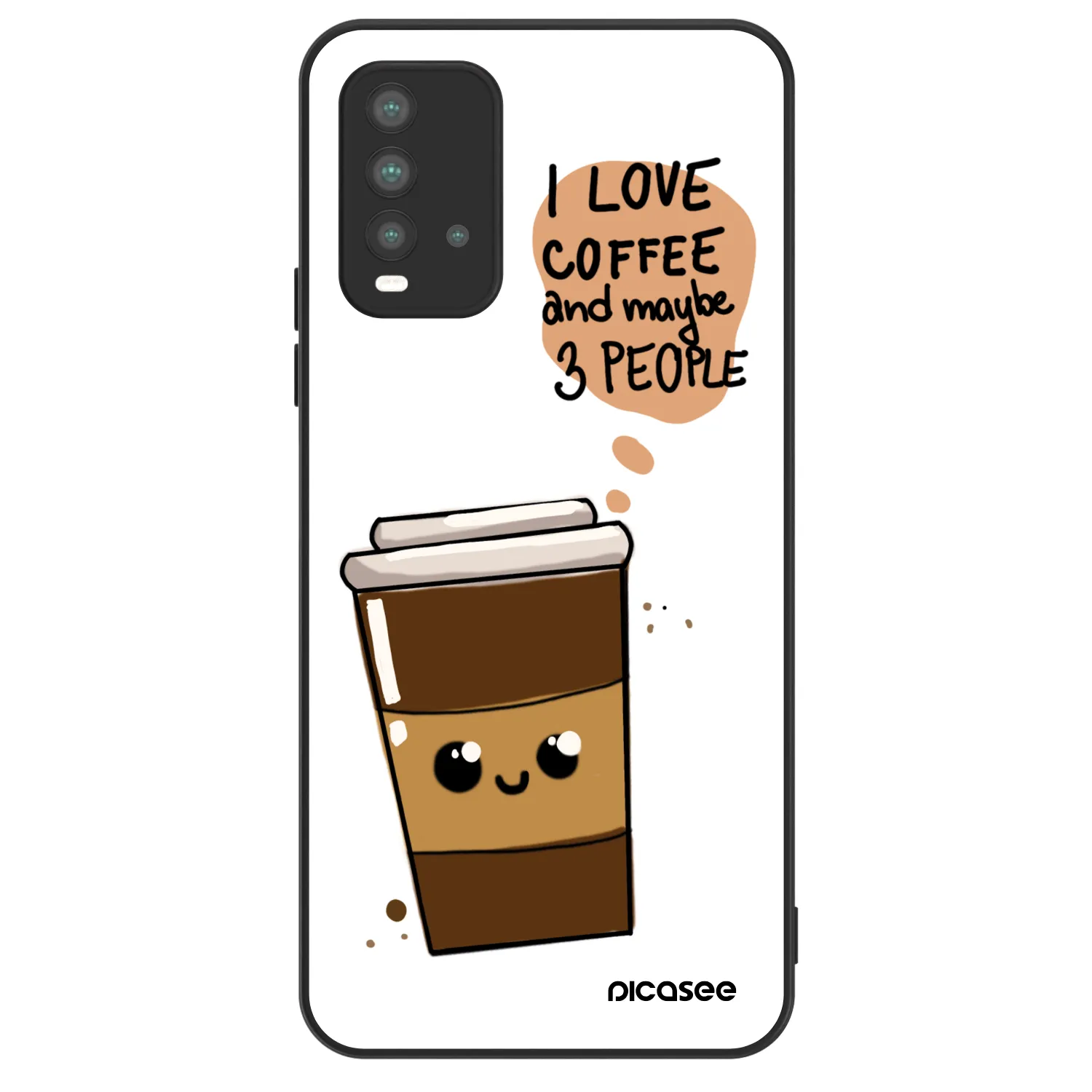 Picasee ULTIMATE CASE na Xiaomi Redmi 9T - Cute coffee
