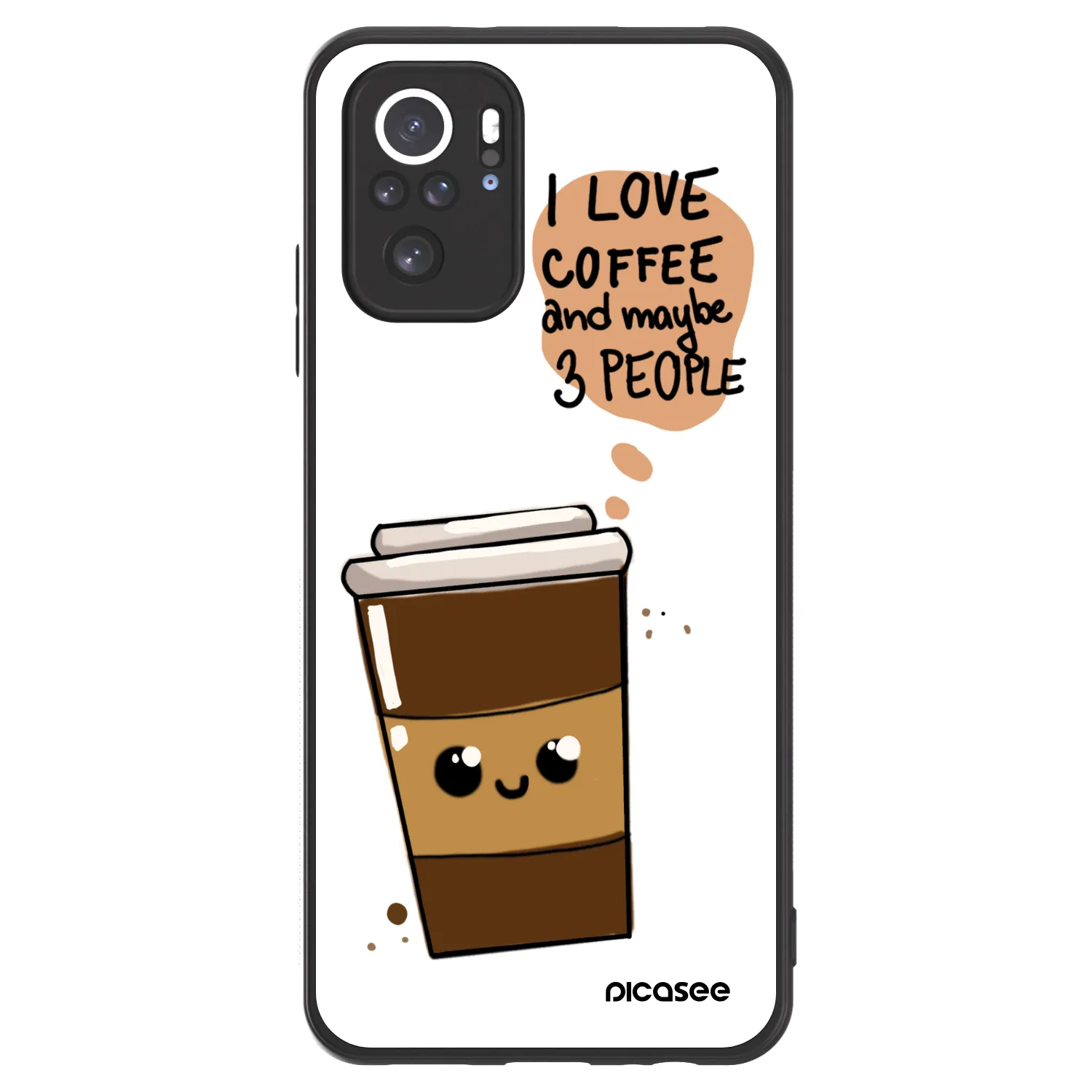 Picasee ULTIMATE CASE na Xiaomi Redmi Note 10S - Cute coffee