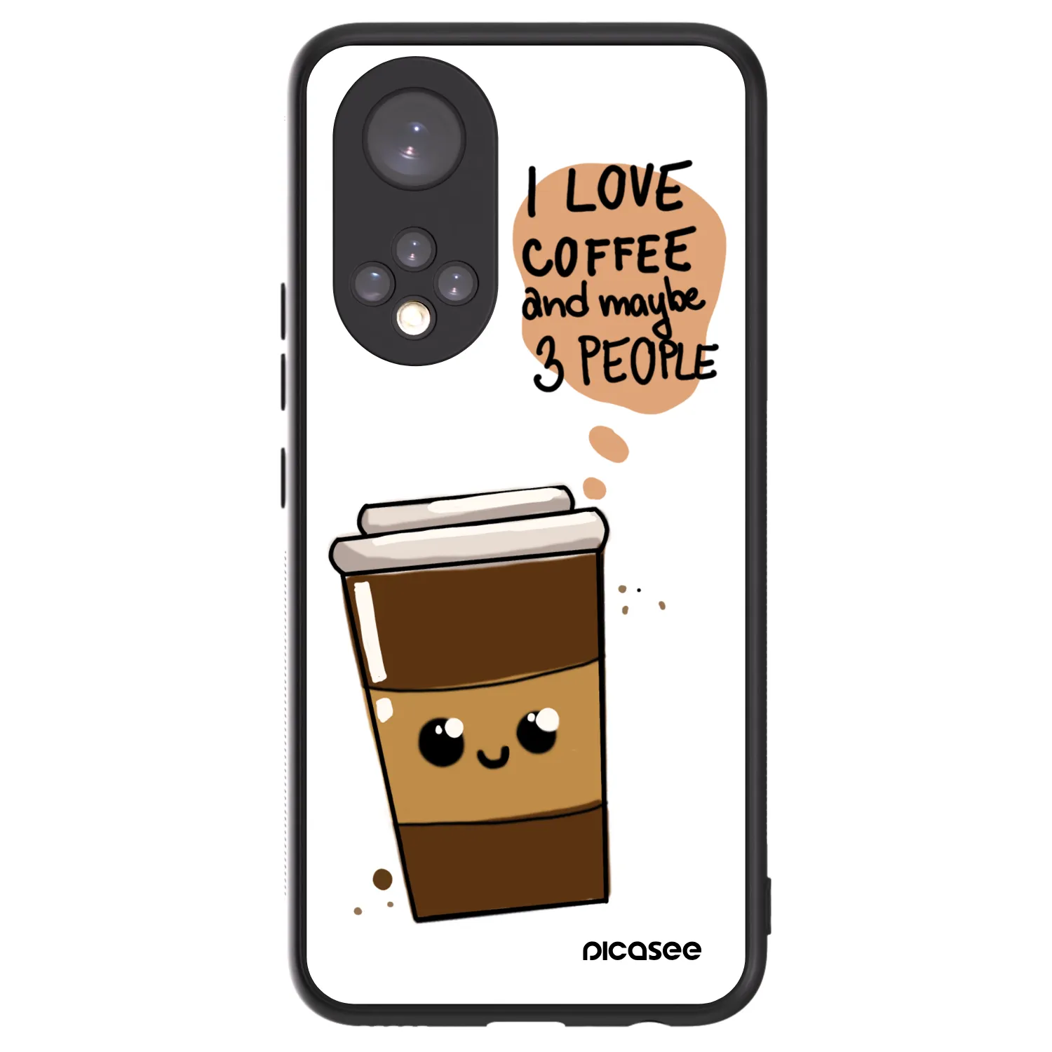 Picasee ULTIMATE CASE na Honor 50 5G - Cute coffee