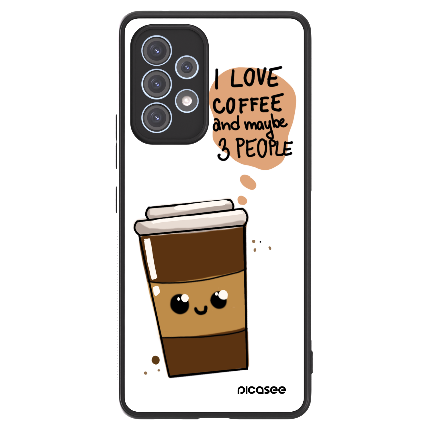 Picasee ULTIMATE CASE na Samsung Galaxy A53 5G A536 - Cute coffee