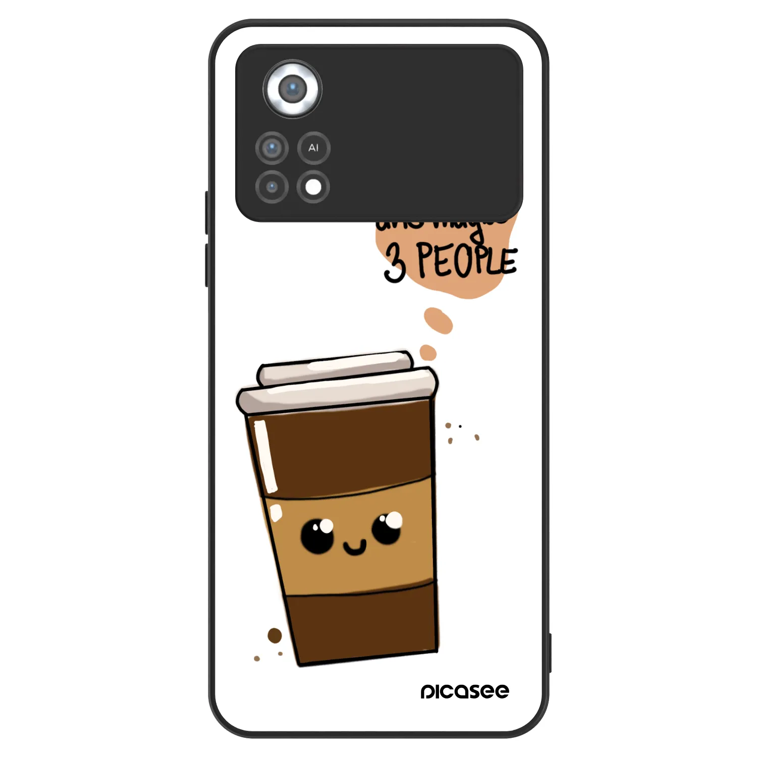 Picasee ULTIMATE CASE na Xiaomi Poco X4 Pro 5G - Cute coffee