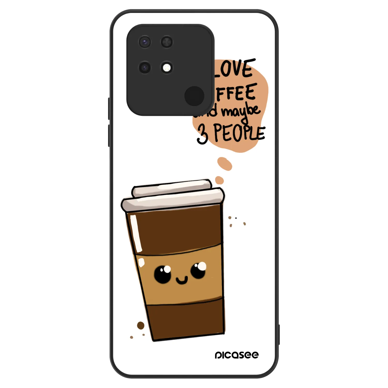 Picasee ULTIMATE CASE na Xiaomi Redmi 10C - Cute coffee