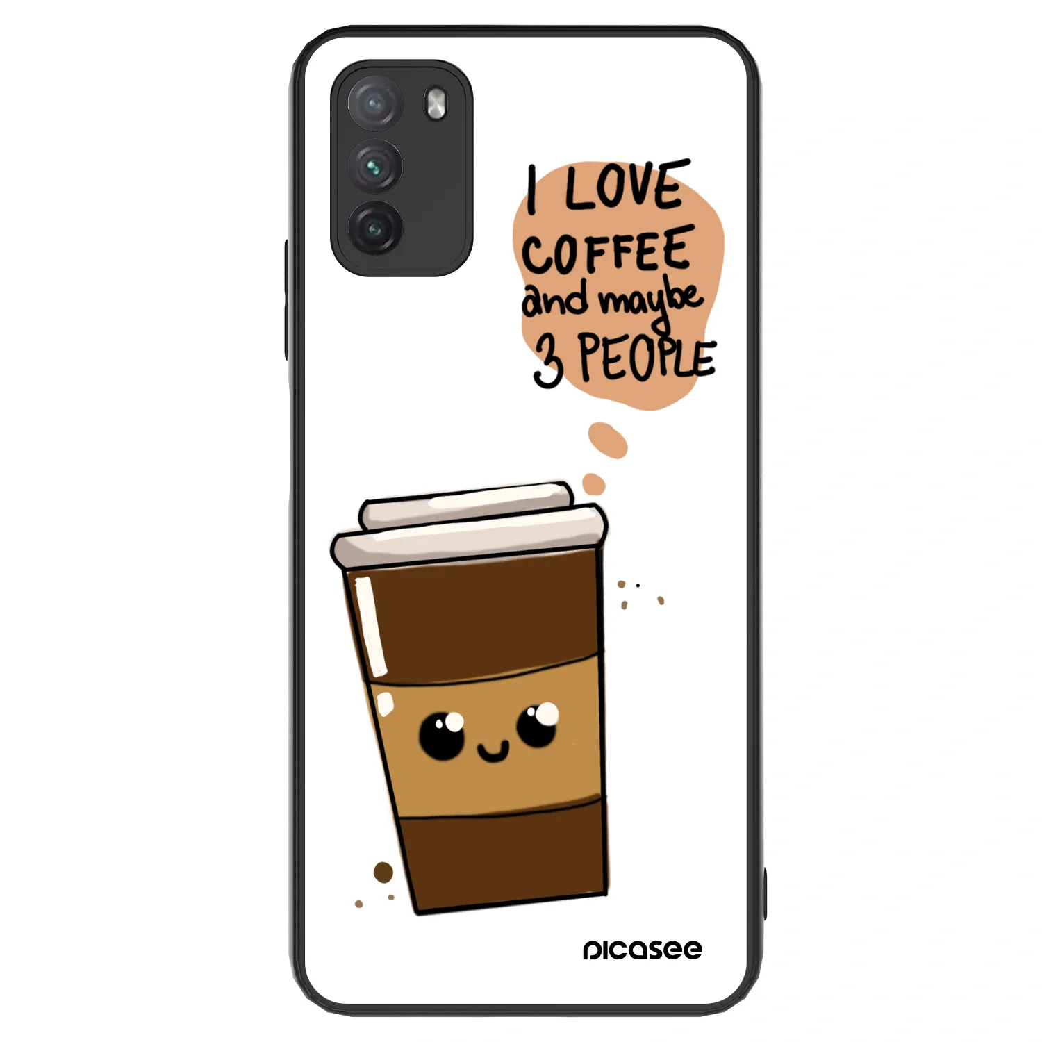Picasee ULTIMATE CASE na Xiaomi Poco M3 - Cute coffee