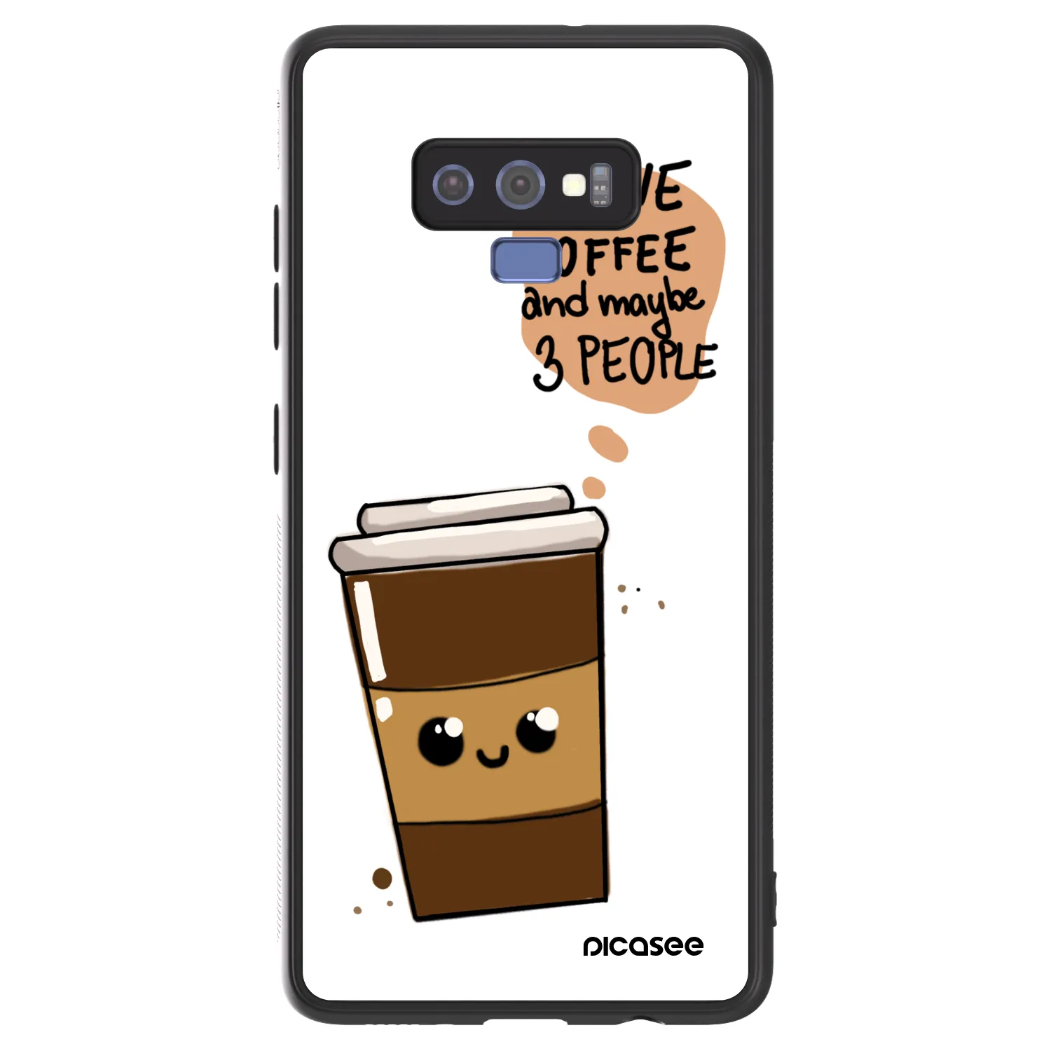 Picasee ULTIMATE CASE na Samsung Galaxy Note 9 N960F - Cute coffee