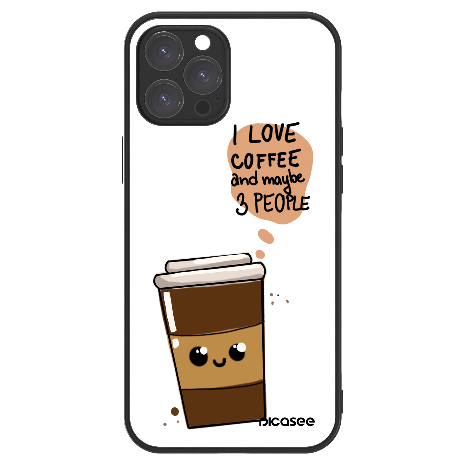 Picasee ULTIMATE CASE MagSafe pro Apple iPhone 12 Pro Max - Cute coffee