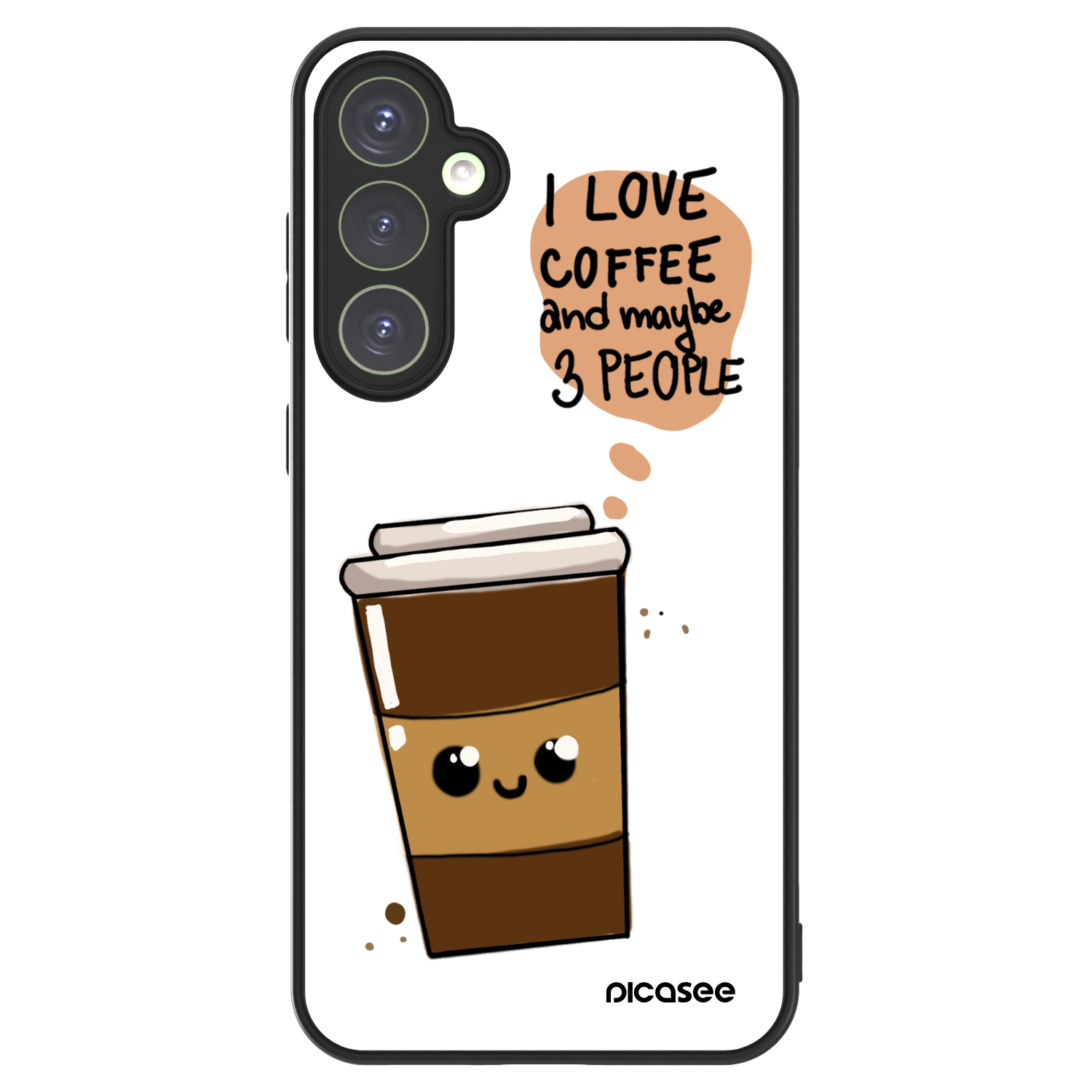 Picasee ULTIMATE CASE PowerShare pro Samsung Galaxy S23 FE S711B - Cute coffee