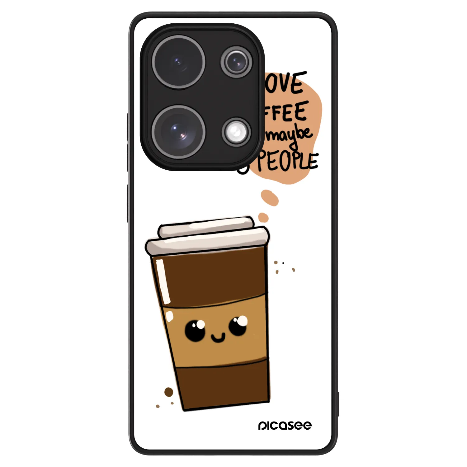 Picasee ULTIMATE CASE na Xiaomi Redmi Note 13 Pro 4G - Cute coffee