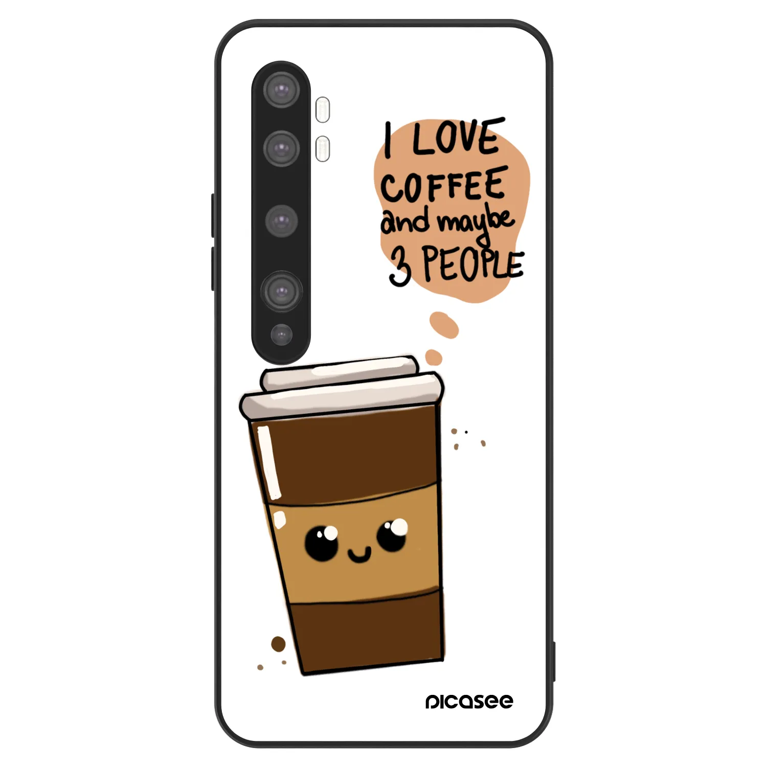 Picasee ULTIMATE CASE na Xiaomi Mi Note 10 (Pro) - Cute coffee