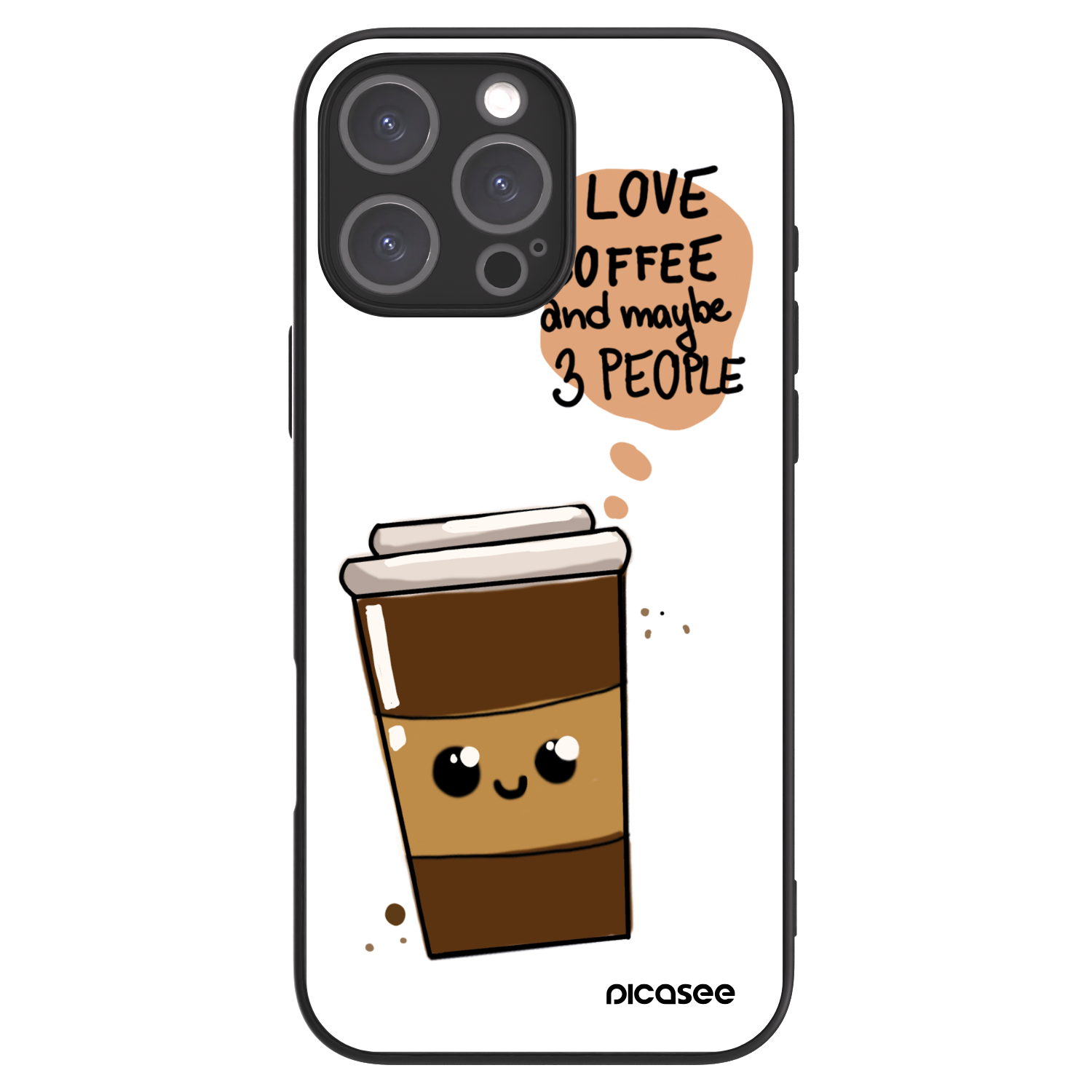 Picasee ULTIMATE CASE na Apple iPhone 16 Pro Max - Cute coffee