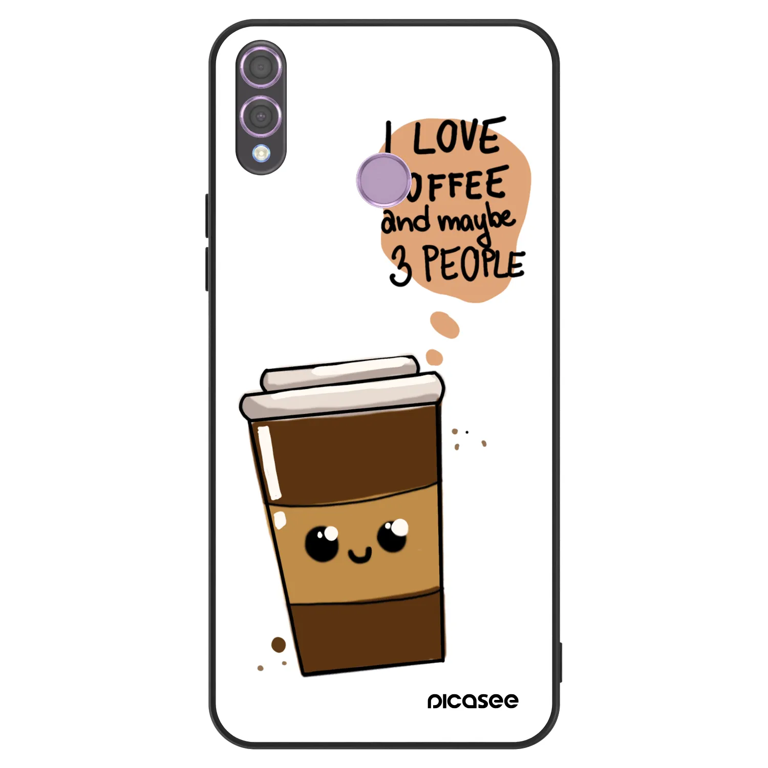 Picasee ULTIMATE CASE na Honor 8X - Cute coffee