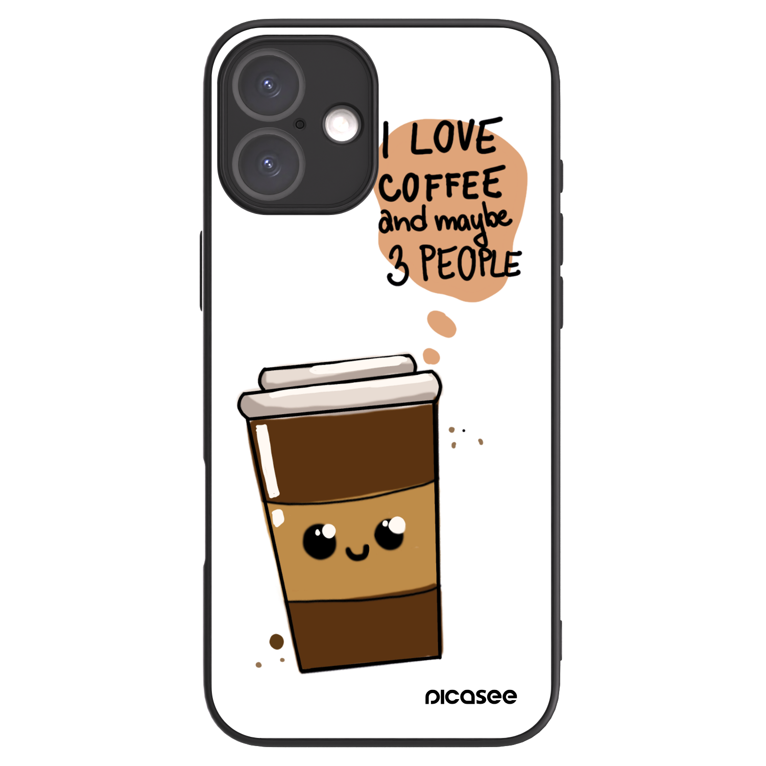 Picasee ULTIMATE CASE na Apple iPhone 16 Plus - Cute coffee