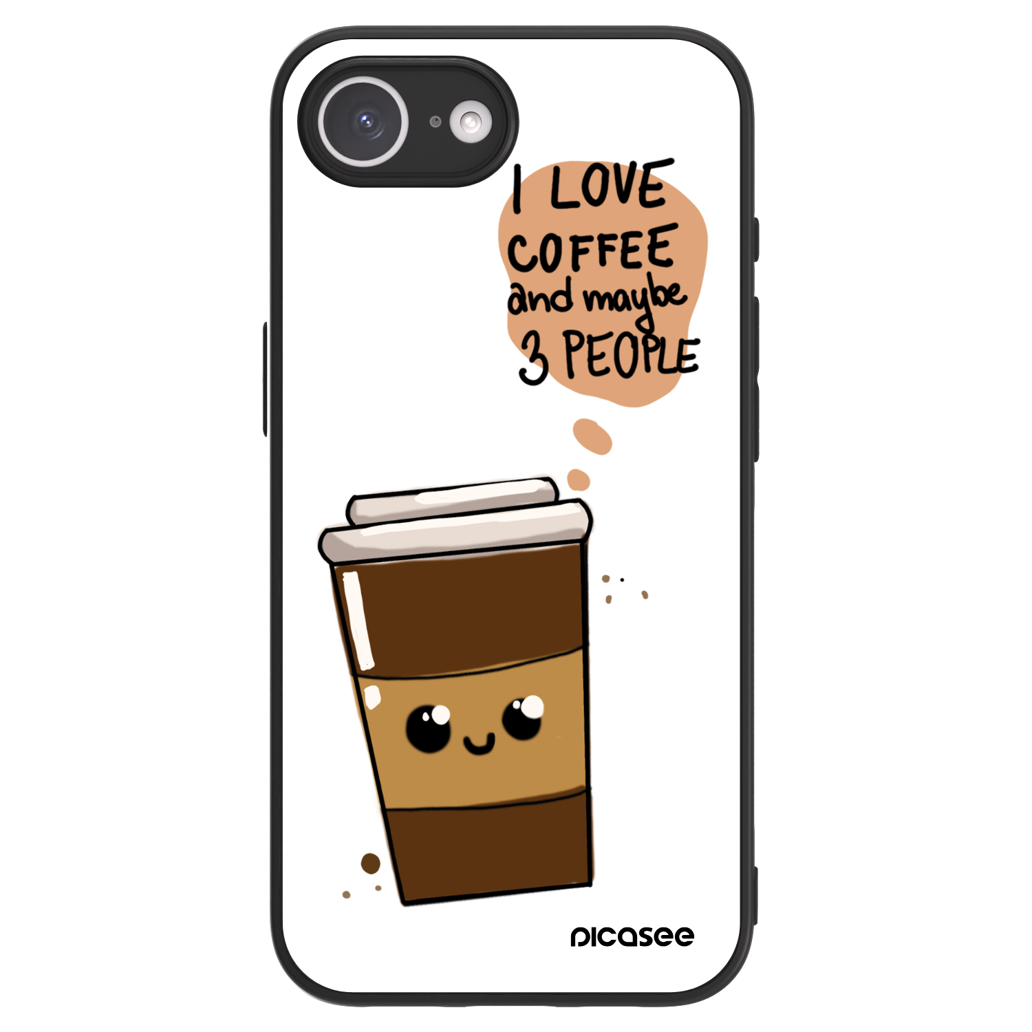 Picasee ULTIMATE CASE na Apple iPhone 16e - Cute coffee