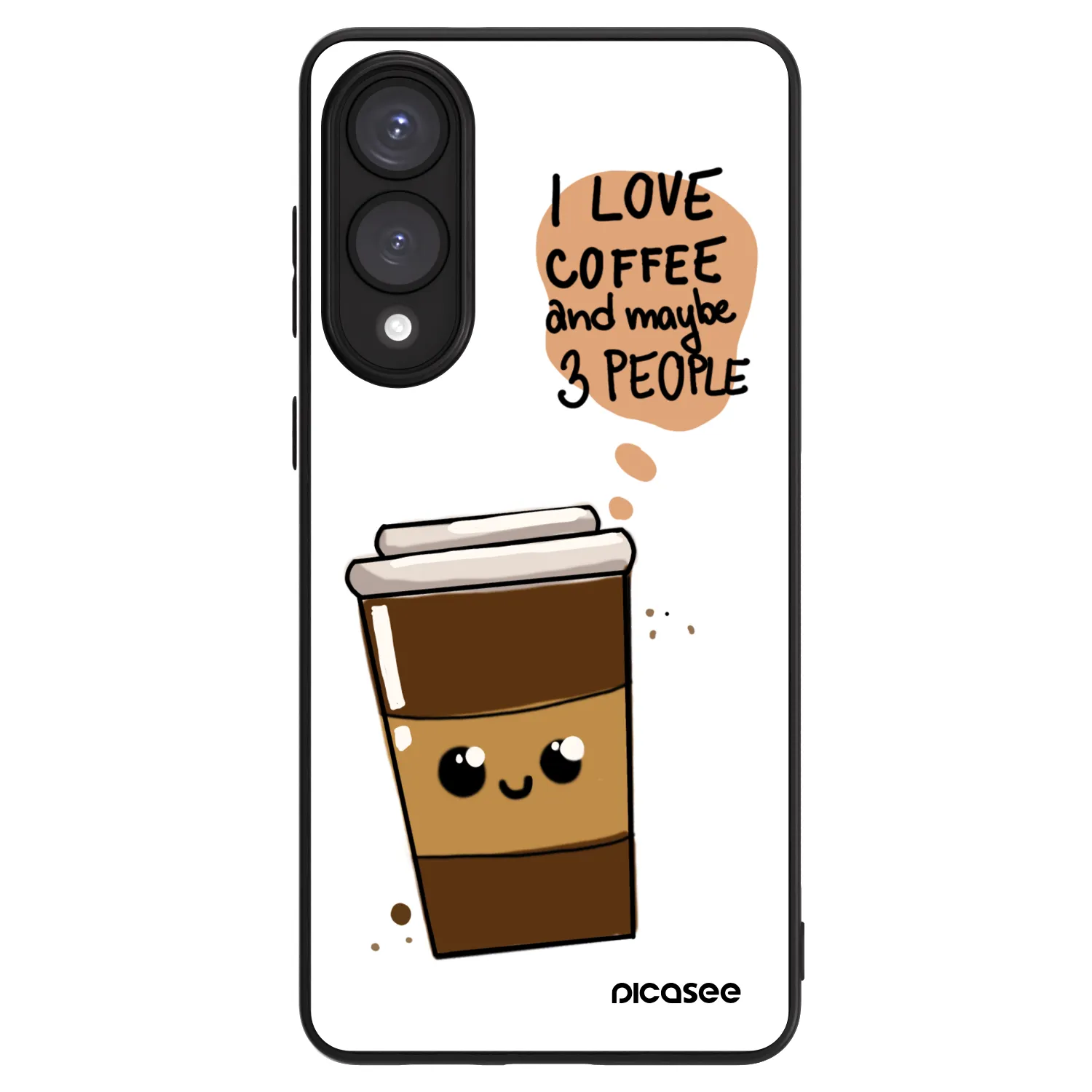 Picasee ULTIMATE CASE PowerShare pro Samsung Galaxy S25 Edge 5G - Cute coffee