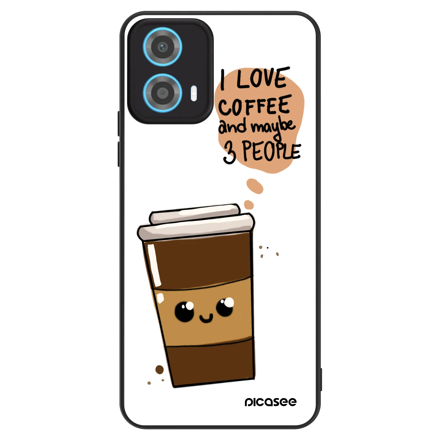 Picasee ULTIMATE CASE na Motorola Moto G34 5G - Cute coffee