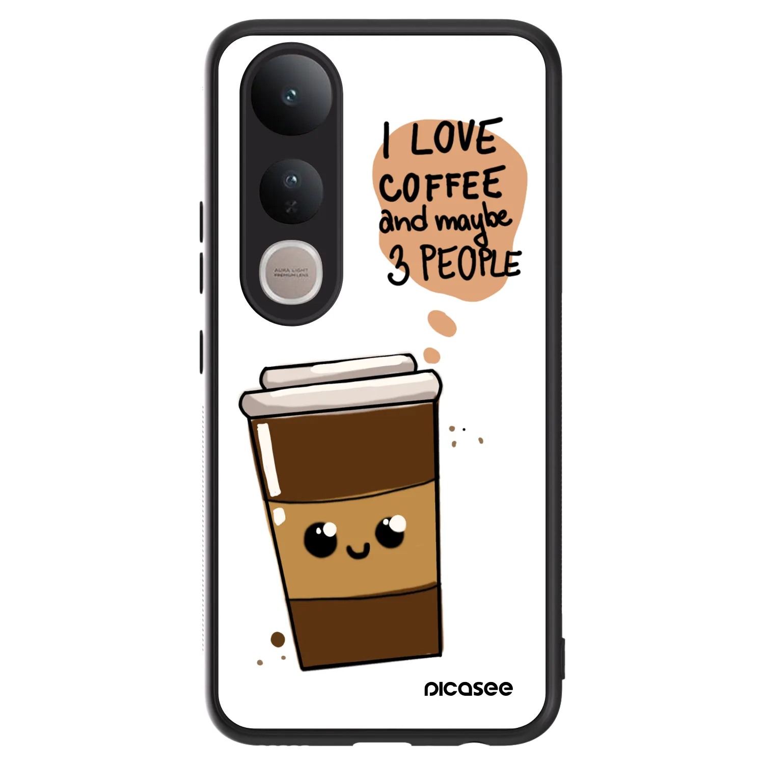 Picasee ULTIMATE CASE na Vivo V50 Lite 5G - Cute coffee