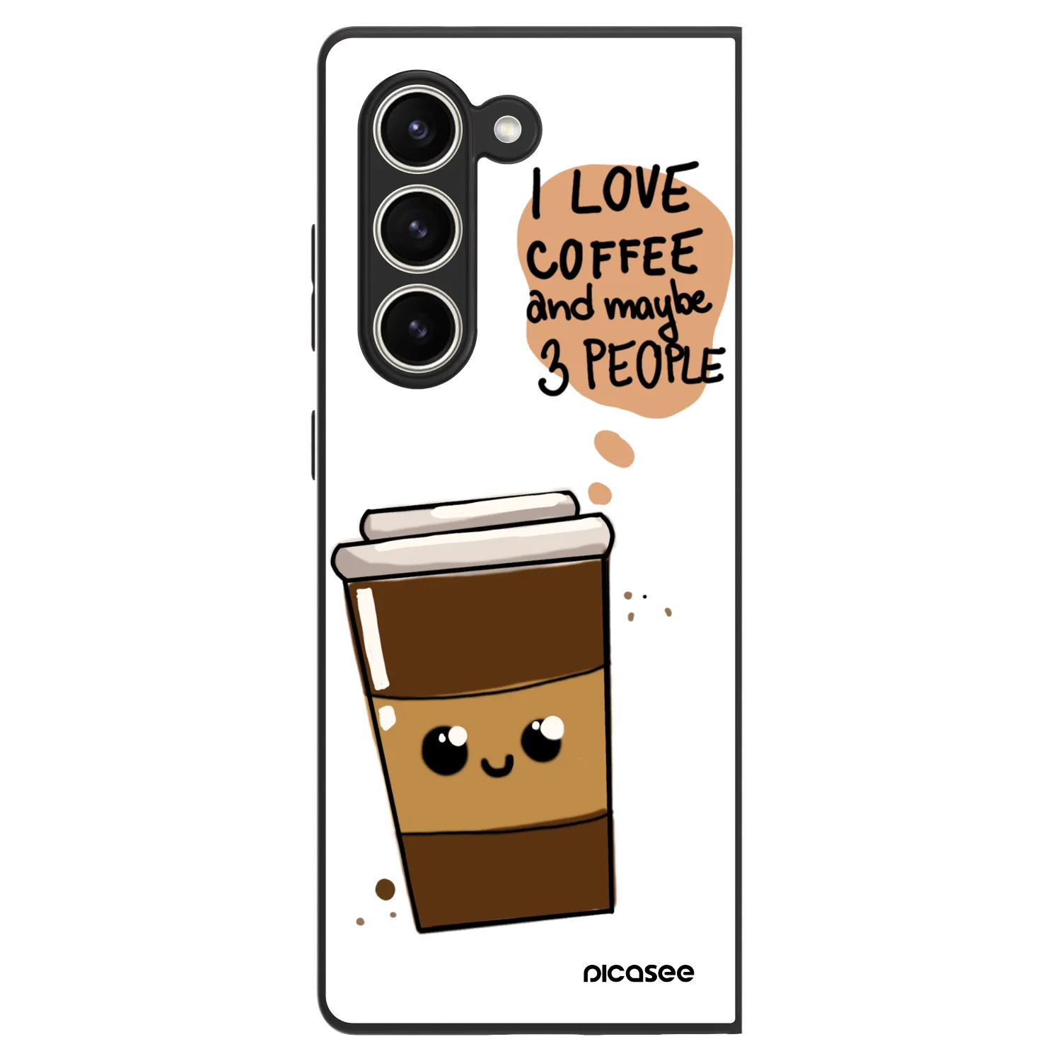 Picasee ULTIMATE CASE na Samsung Galaxy Z Fold5 5G - Cute coffee