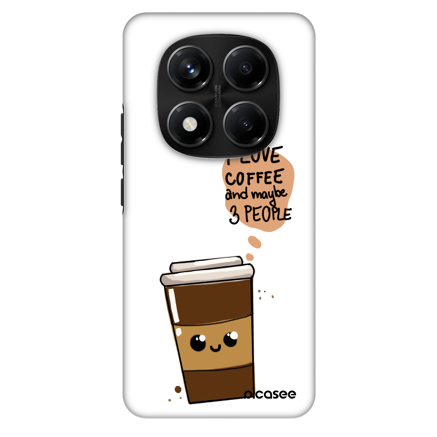 Picasee Fashion Case na Xiaomi Redmi Note 14 Pro+ 5G - Cute coffee
