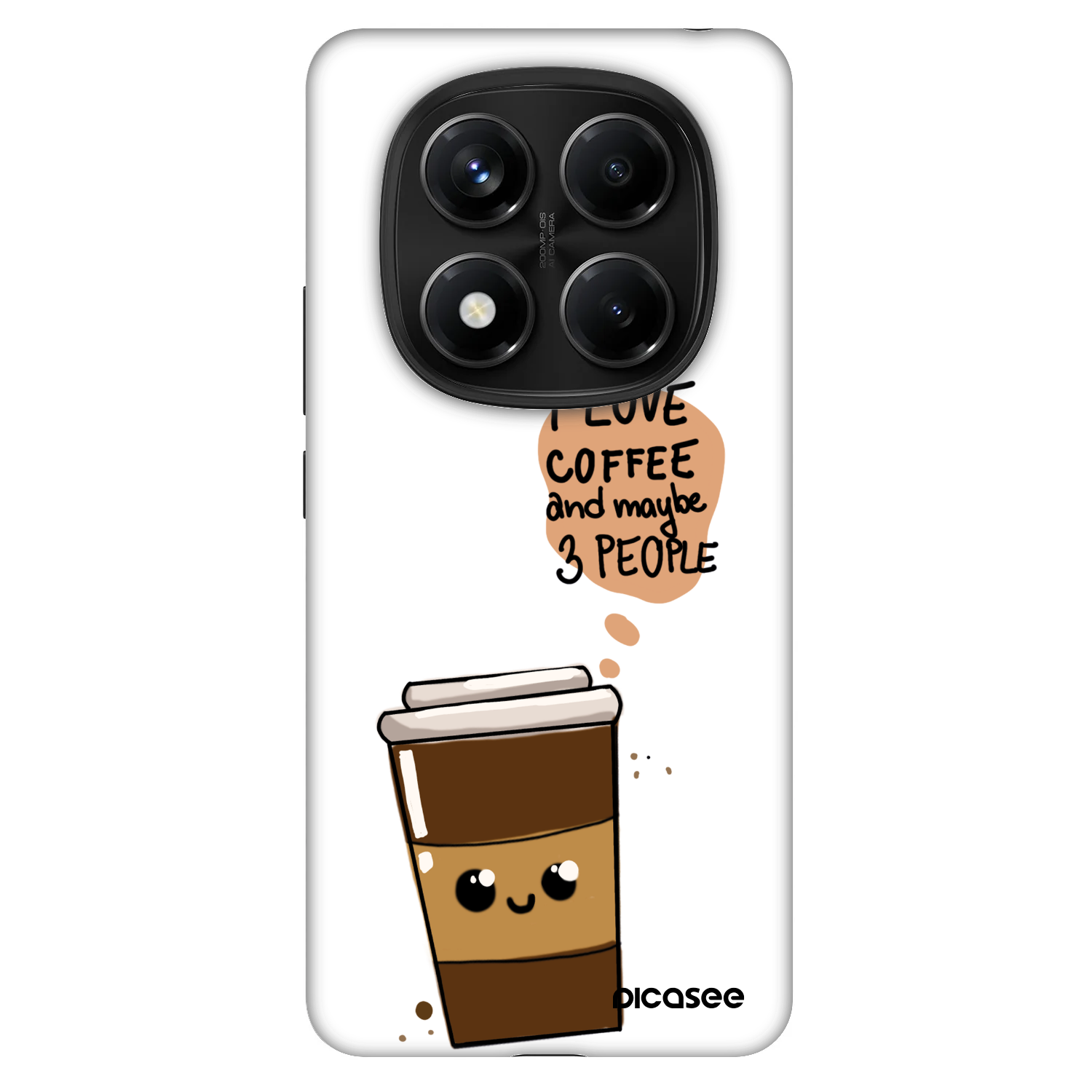 Picasee Fashion Case na Xiaomi Redmi Note 14 Pro 5G - Cute coffee
