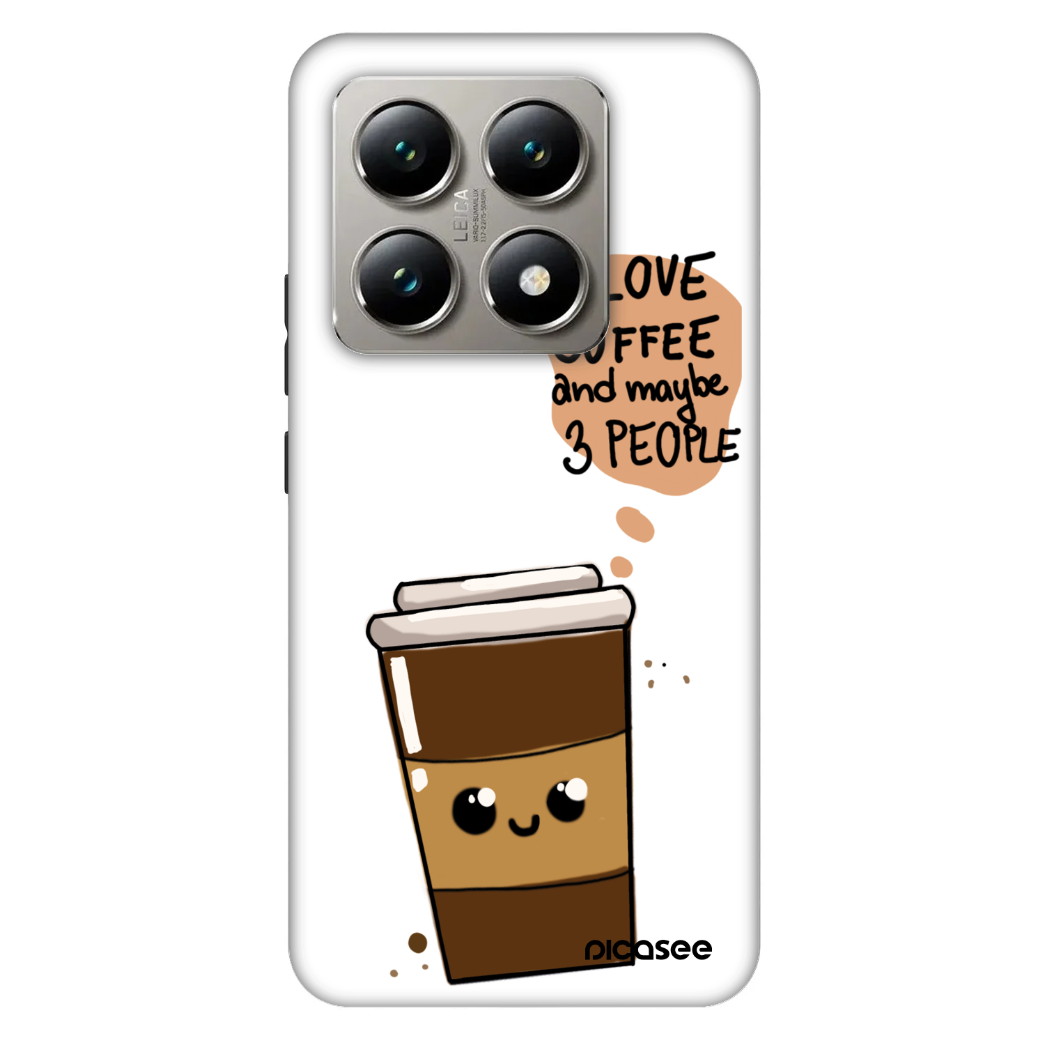 Picasee Fashion Case na Xiaomi 14T Pro - Cute coffee