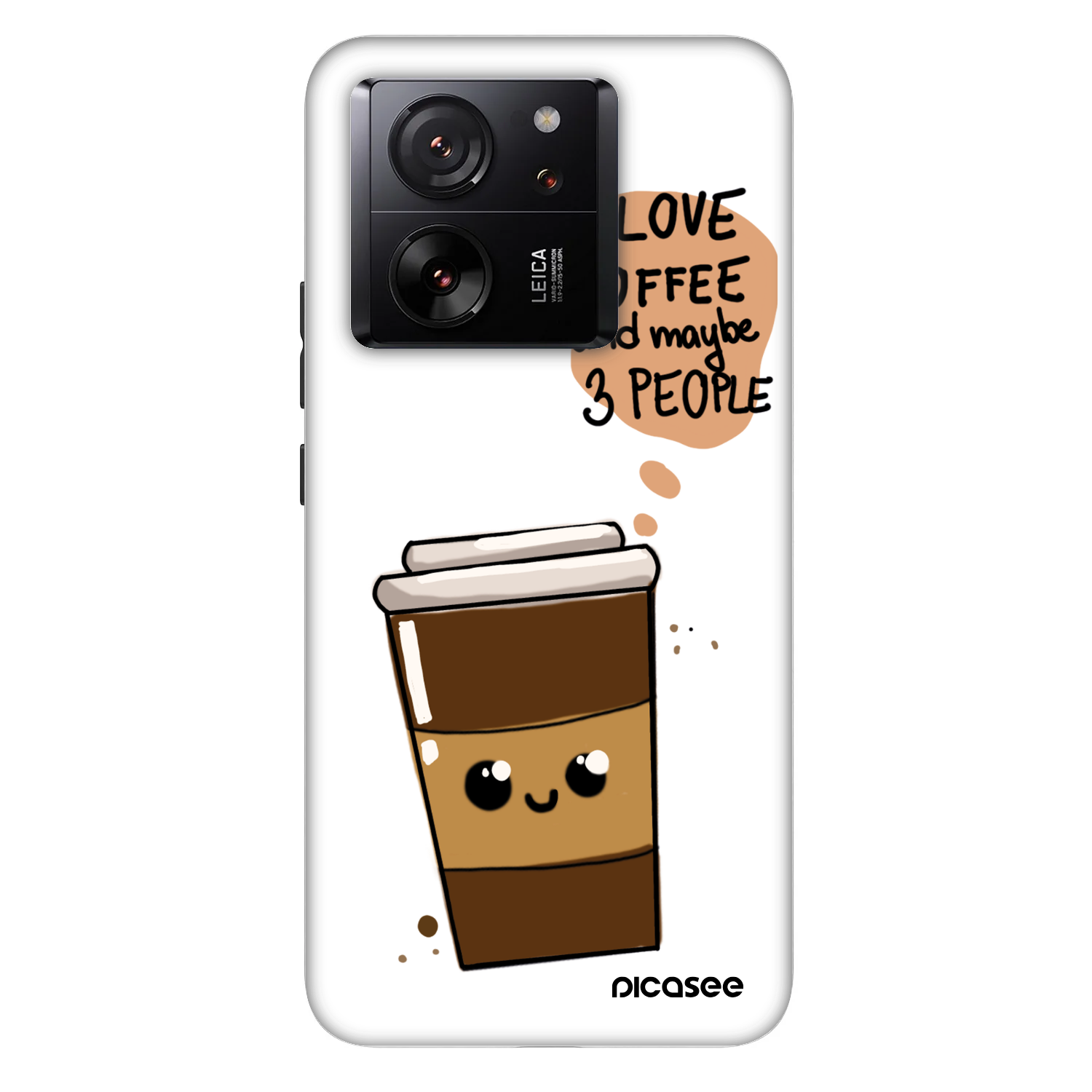 Picasee Fashion Case na Xiaomi 13T Pro - Cute coffee